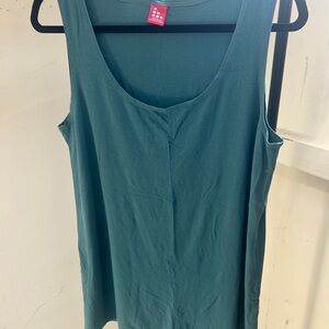 Three Dots Teal Tank Top